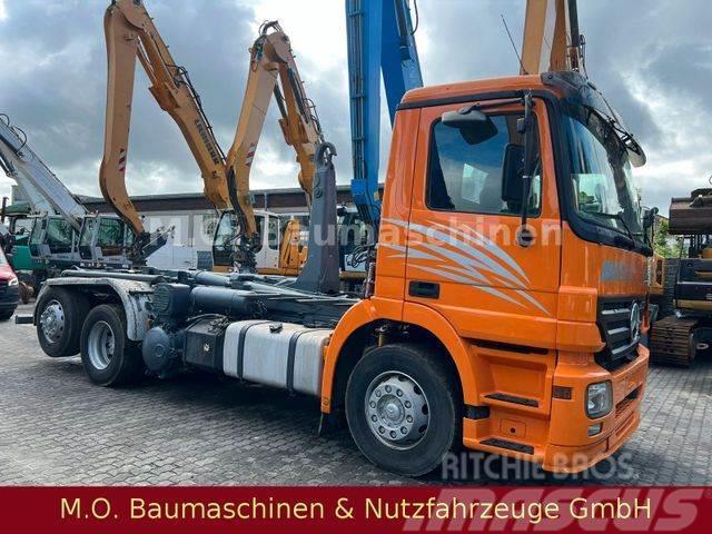Mercedes-Benz Actros 2541/Meiler RK 20.65/ Wittig Kompressor / Vrachtwagen met containersysteem