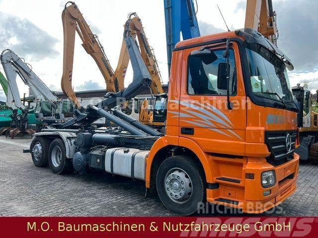 Mercedes-Benz Actros 2541/Meiler RK 20.65/ Wittig Kompressor / Vrachtwagen met containersysteem