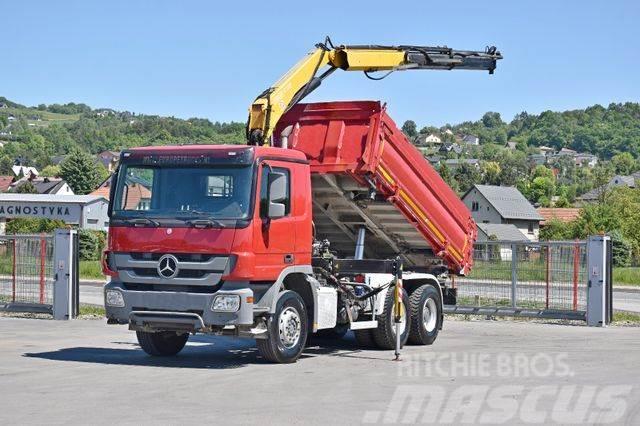 Mercedes-Benz ACTROS 2636 * FASSI F155AXS.0.22 / 6x4 Crane trucks