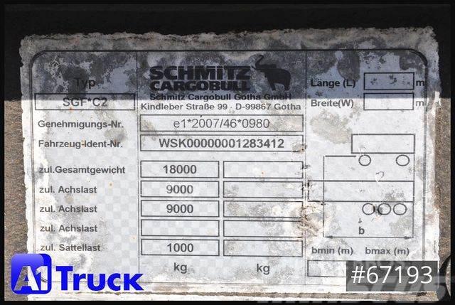 Schmitz Cargobull ZWF 18, MIDI, oben und unten gekuppelt, verstell Containerchassis