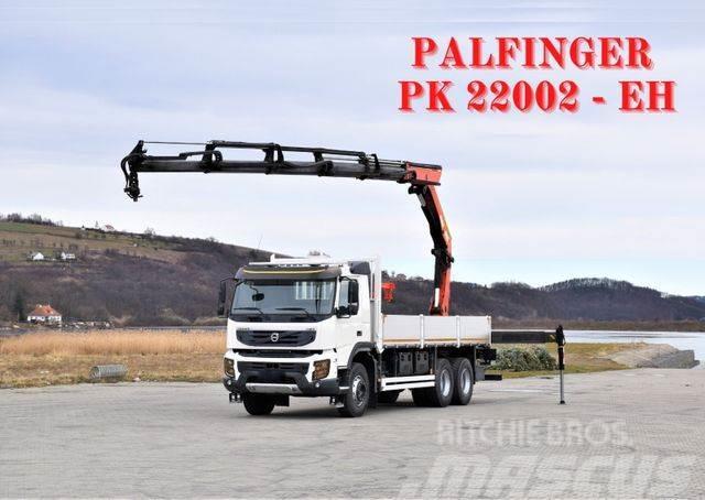 Volvo FMX 370 PRITSCHE 6,70m *PK 22002-EH+FUNK/6x4 Vlakke laadvloer met kraan