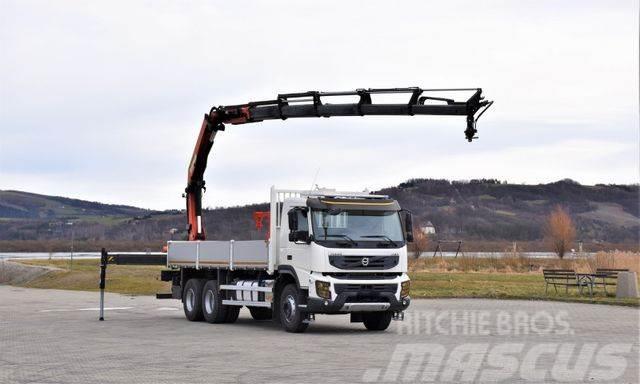 Volvo FMX 370 PRITSCHE 6,70m *PK 22002-EH+FUNK/6x4 Vlakke laadvloer met kraan