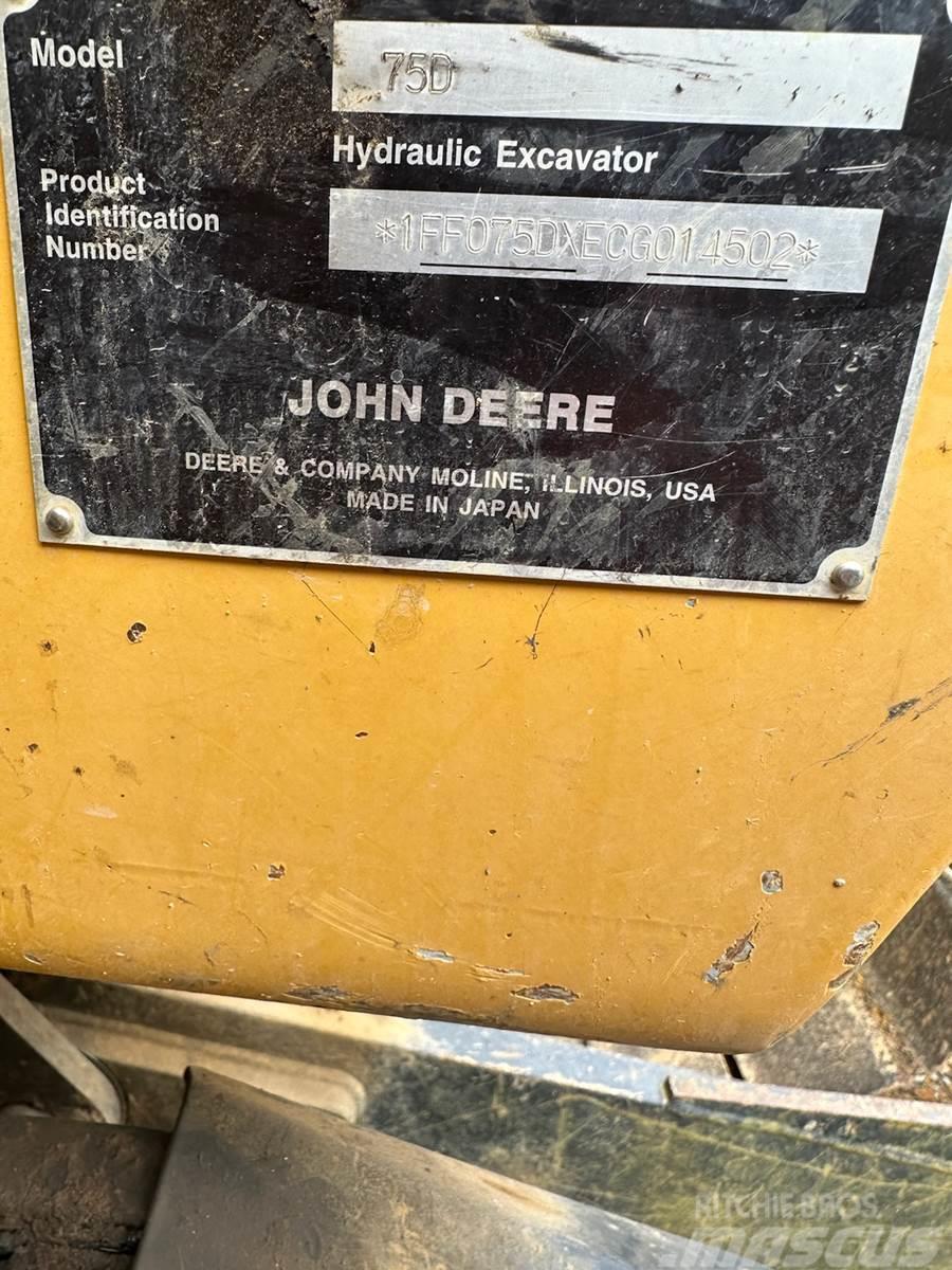 John Deere 75D Rupsgraafmachines