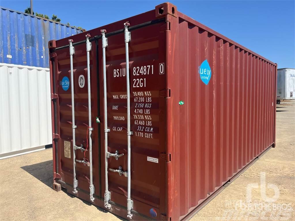  20 ft One-Way High Cube Speciale containers