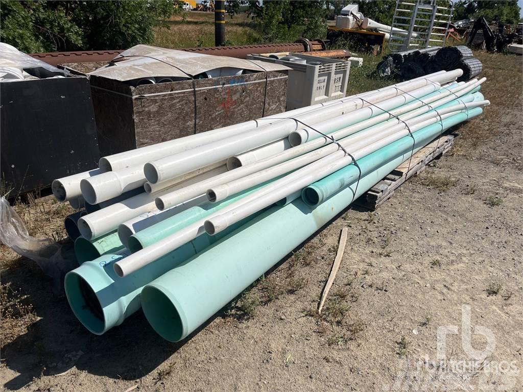  20 ft PVC, boxes of pipe fittings Irrigation systems