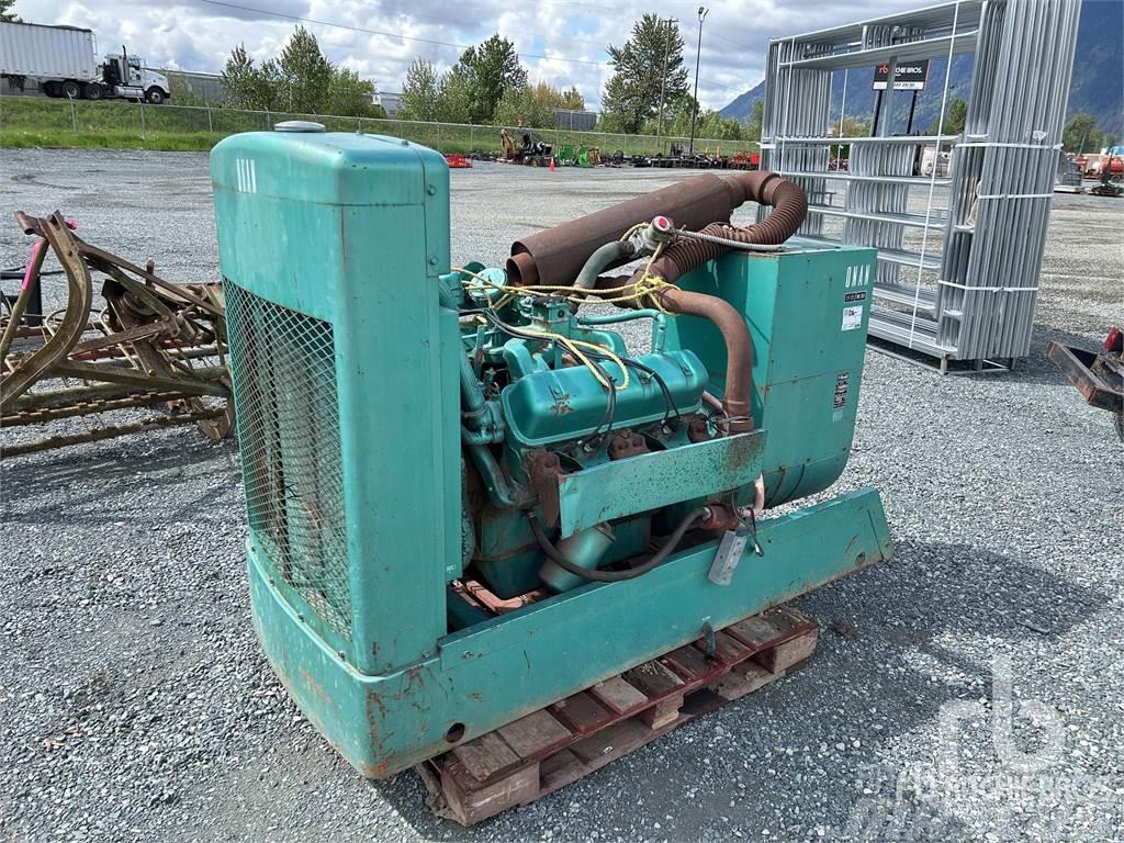 Onan 55 kW Skid-Mounted Diesel generatoren