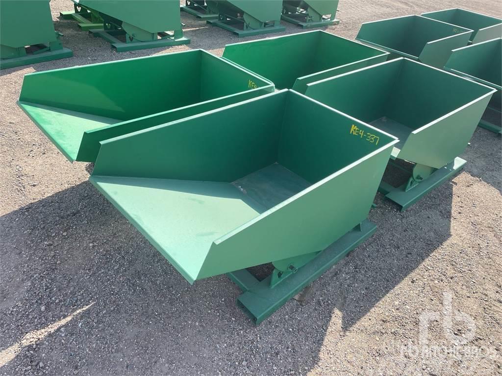  Quantity of (4) 4 ft Speciale containers