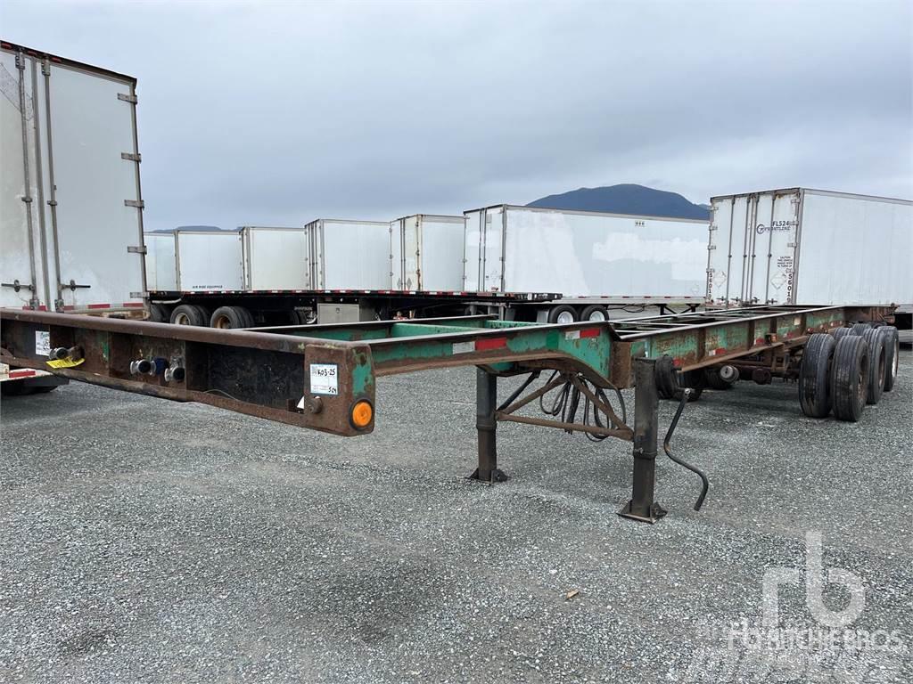  RAJA INDUSTRIES Tri/A Extendable Containerchassis