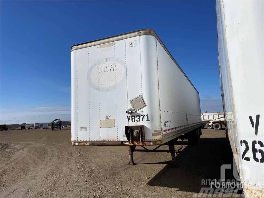 Trailmobile 45 ft x 102 in T/A Box body semi-trailers