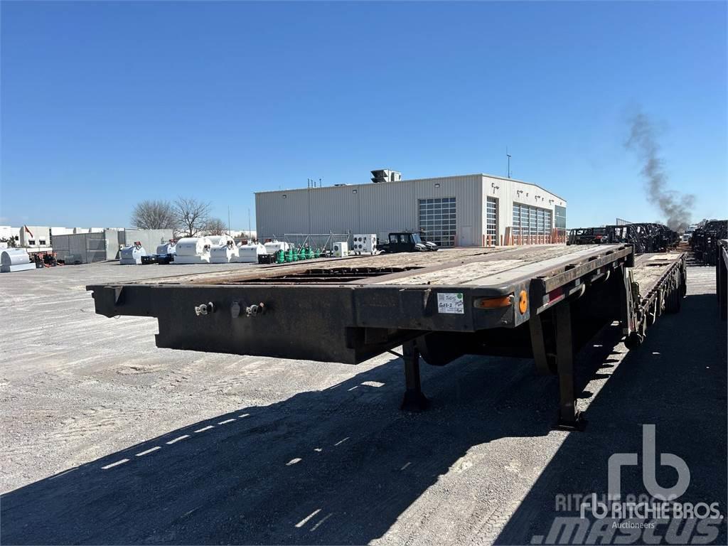 Utility 48 ft T/A Spread Axle Single Drop Diepladers
