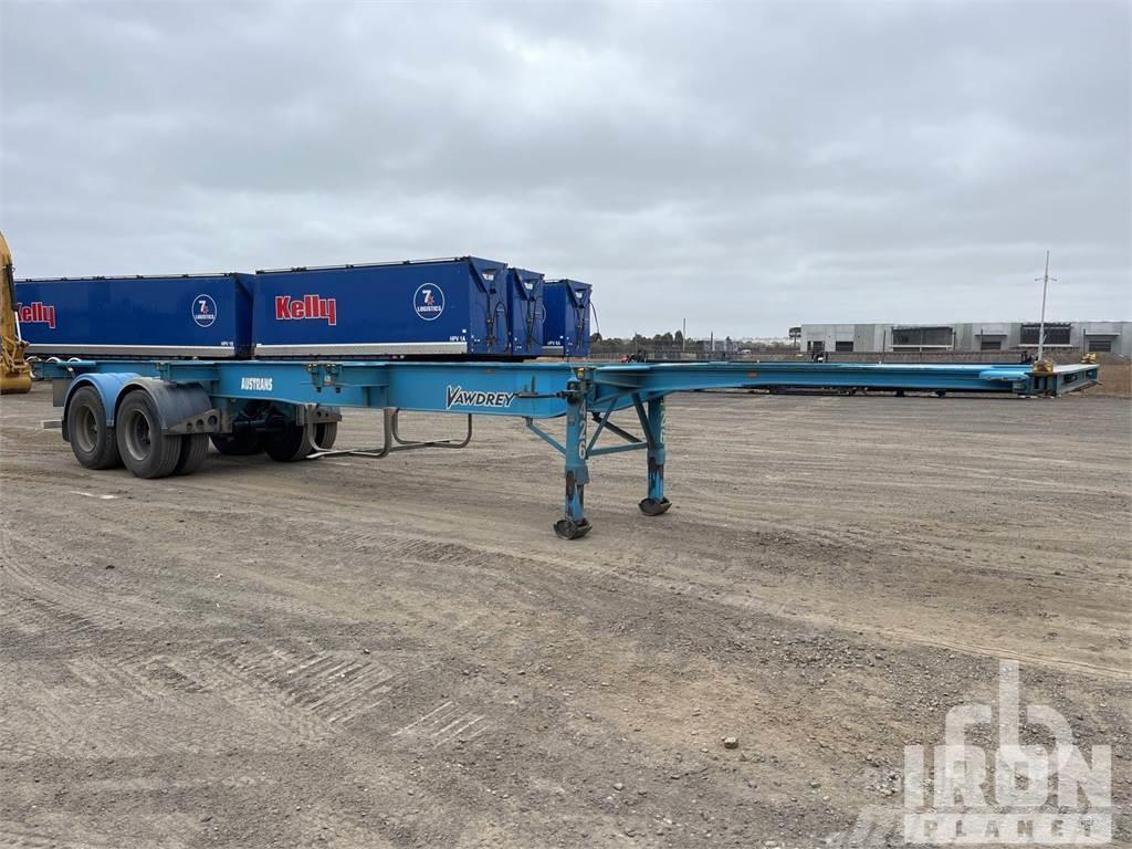  VAWDREY 12.2 m Bogie/A Container transport