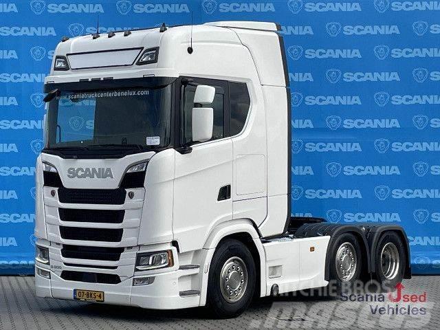 Scania S 500 A6x2/4NA RETARDER 3-PEDAL P-AIRCO LEATHER Trekkers