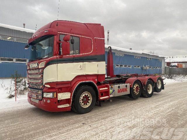 Scania R 580 LB8x2/4HNA Chassis met cabine
