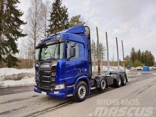 Scania R 730 B8x4NZ Chassis met cabine