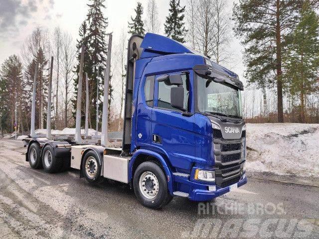 Scania R 730 B8x4NZ Chassis met cabine