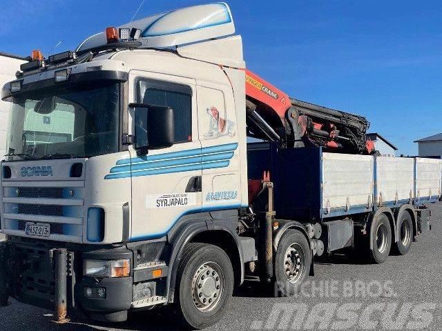 Scania R124 GB8X2NZ 420 Chassis met cabine