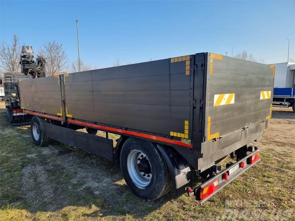  Gellhaus Vecta Pritsche trailer - 7.3 meter Vlakke laadvloer
