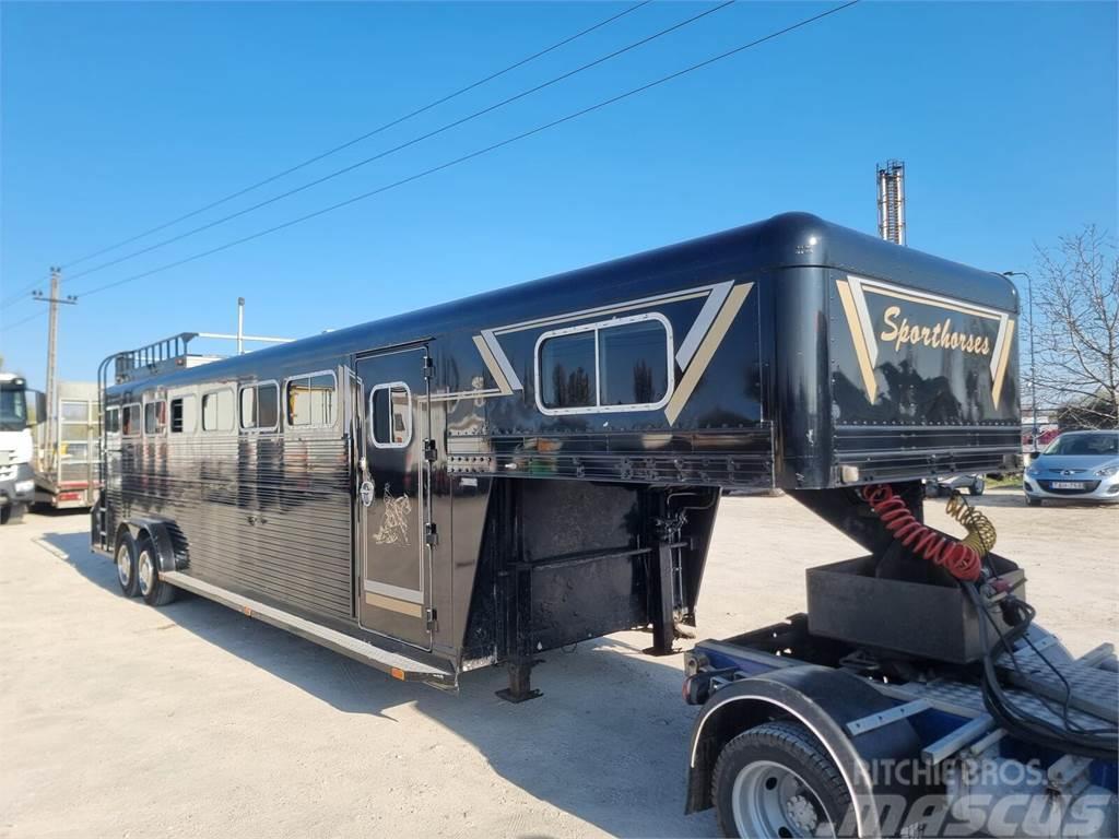  HR Trailer - Horse transporter BE trailer - 5 hors Veetransport oplegger
