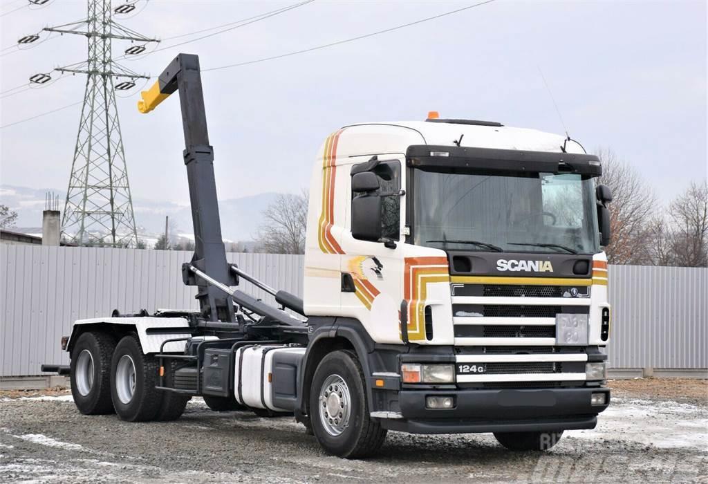 Scania R 124.470 Vrachtwagen met containersysteem