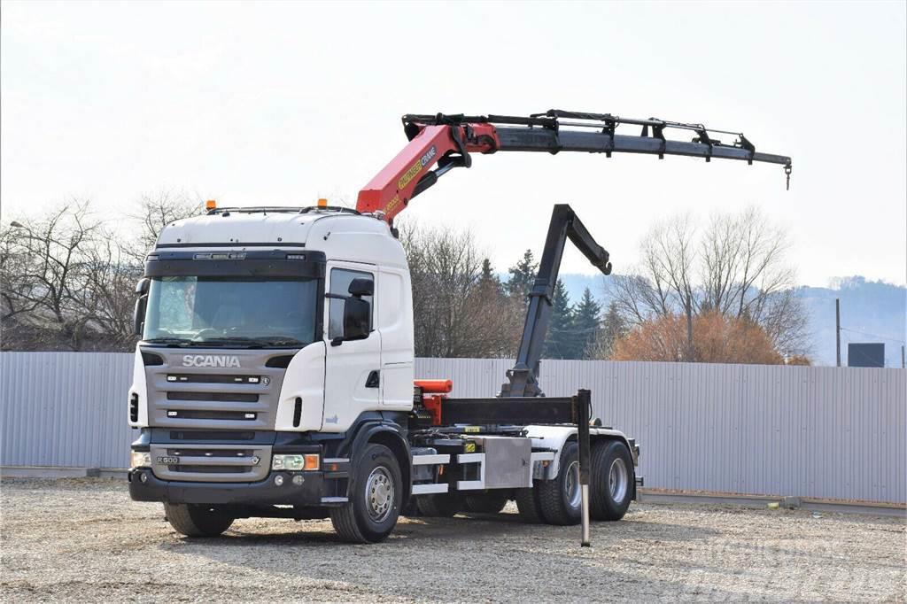 Scania R500 Vrachtwagen met containersysteem