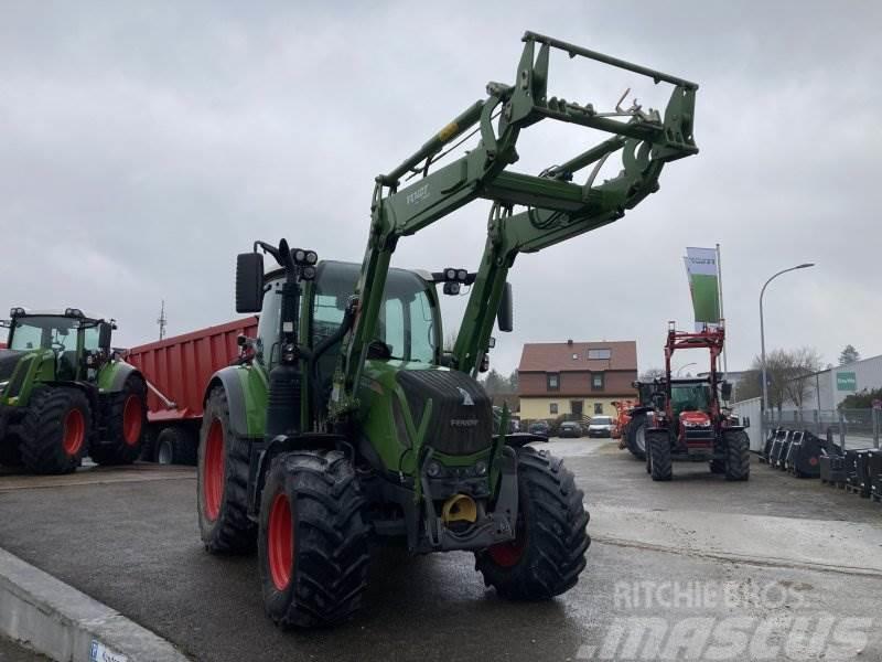 Fendt 313 Vario Profi S4 + Cargo 4X75 Tractoren
