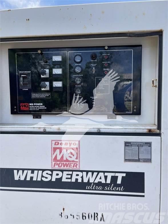 MultiQuip WHISPERWATT DCA125SSJU4I Gas generatoren