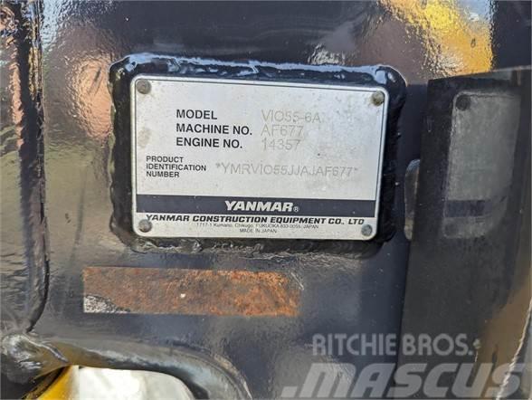 Yanmar VIO55-6A Minigraafmachines < 7t