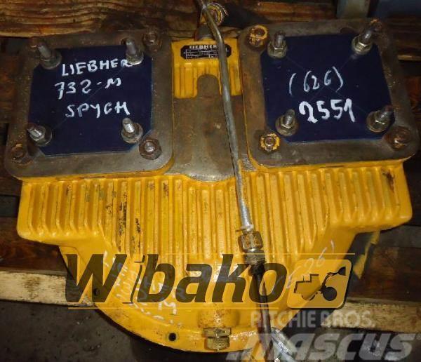 Liebherr Pump reducer (distributor gear) Liebherr PVG350B37 Rupsdozers