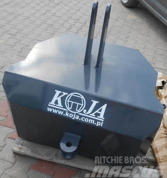 Koja Balastgewicht 1000*kg von der Firma Frontgewichten