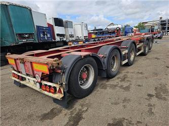 Broshuis 2 CONNECT 5 AXLE DIVISIBLE CONTAINER CHASSIS 4 LIF