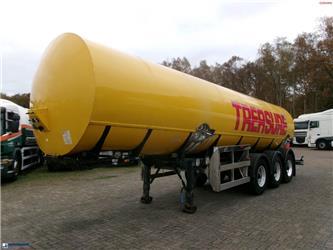  Crane Fruehauf Food (beer) tank inox 30 m3 / 2 com