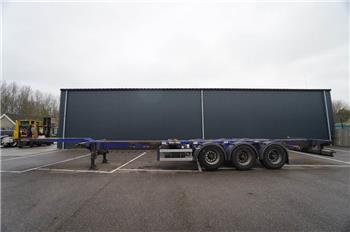 D-tec 3 AXLE CONTAINER TRANSPORT TRAILER EXTENDABLE 45 F