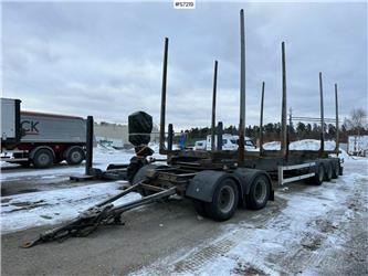 Parator SV 18-24 Logging trailer 5-axles