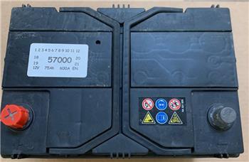 Norbatt Batteri 12V/75AH med BI Klack - 30-N57000