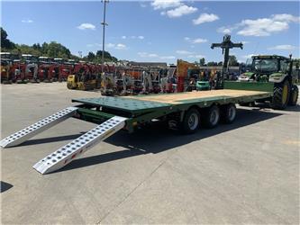 Bailey 29 Foot Tri Axle Beaver Tail Low Loader Trailer (S