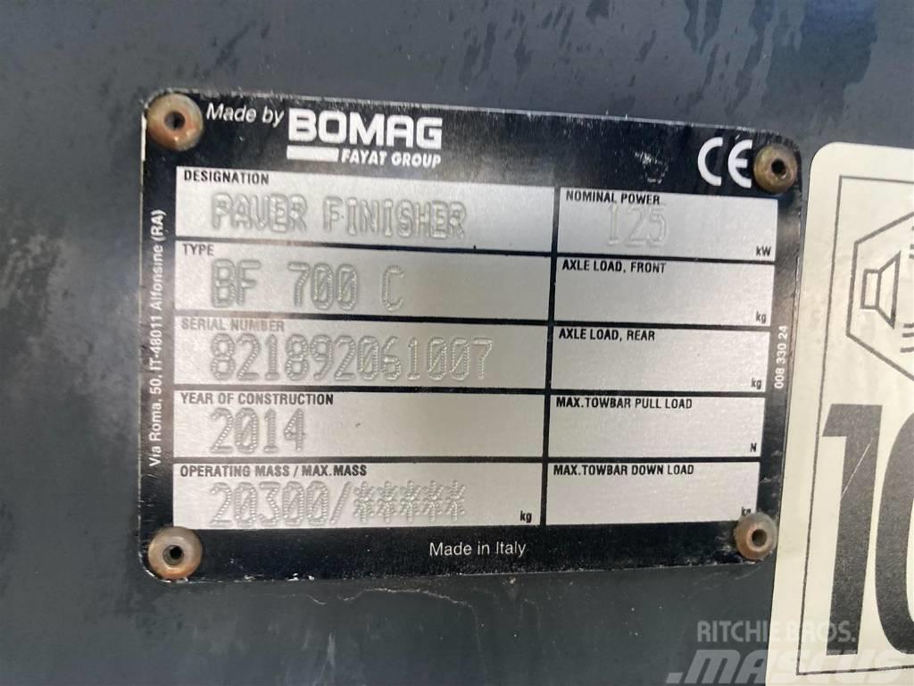 Bomag BF 700 C-2 S500 Stage IV/Tier 4f Asfaltafwerkmachines
