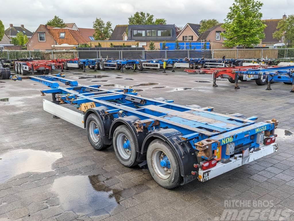 Krone SD 27 3-Assen BPW - DrumBrakes- 5280kg - ALL Sorts Containerchassis