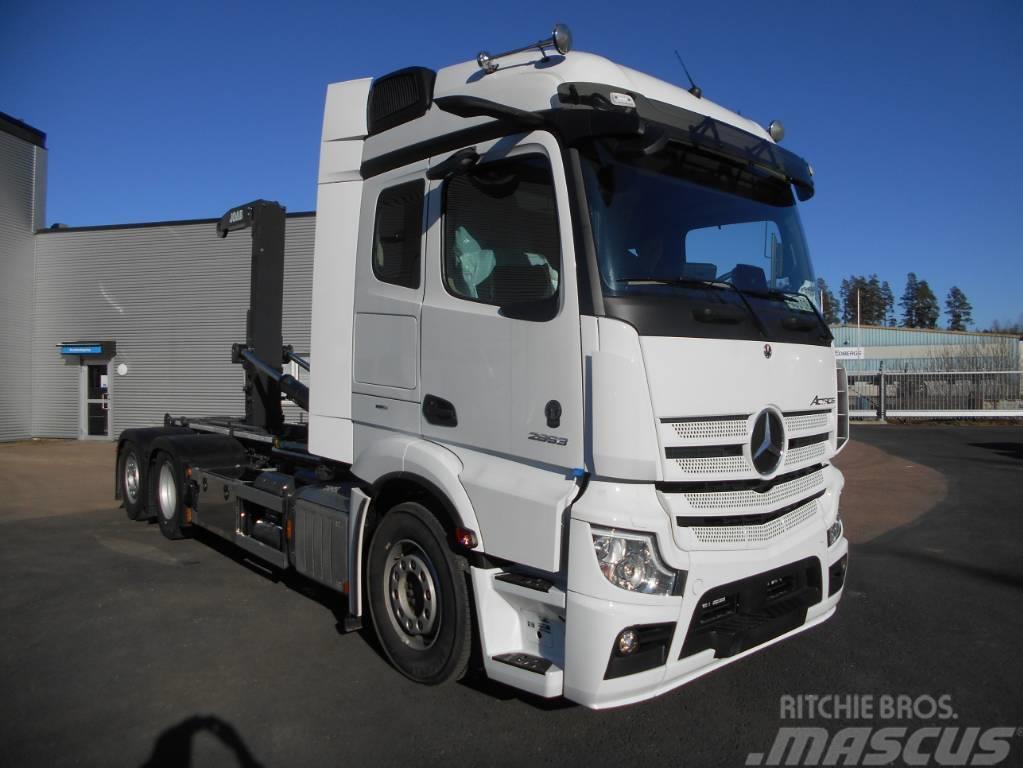 Mercedes-Benz Actros 2853 Växlare Vrachtwagen met containersysteem