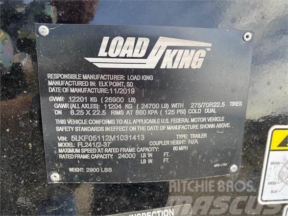 Load King FLIP AXLE, AIR RIDE,DRUM BRAKES, 22.5LP Diepladers