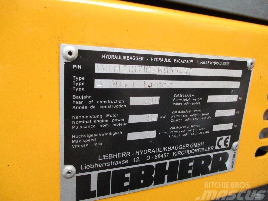 Liebherr A 904 Wielgraafmachines