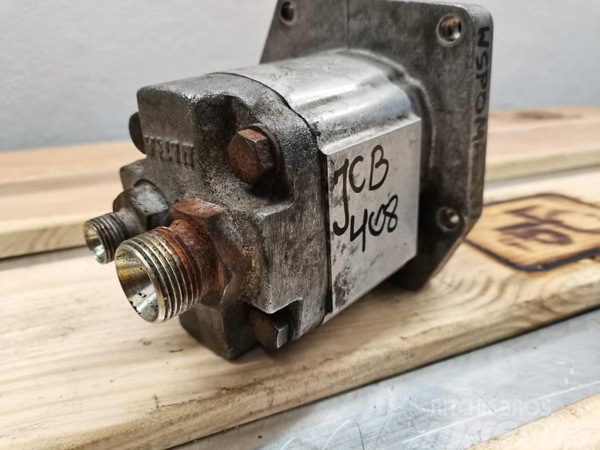 JCB 408 ZX {Ultra} hydraulic pump Transmissie