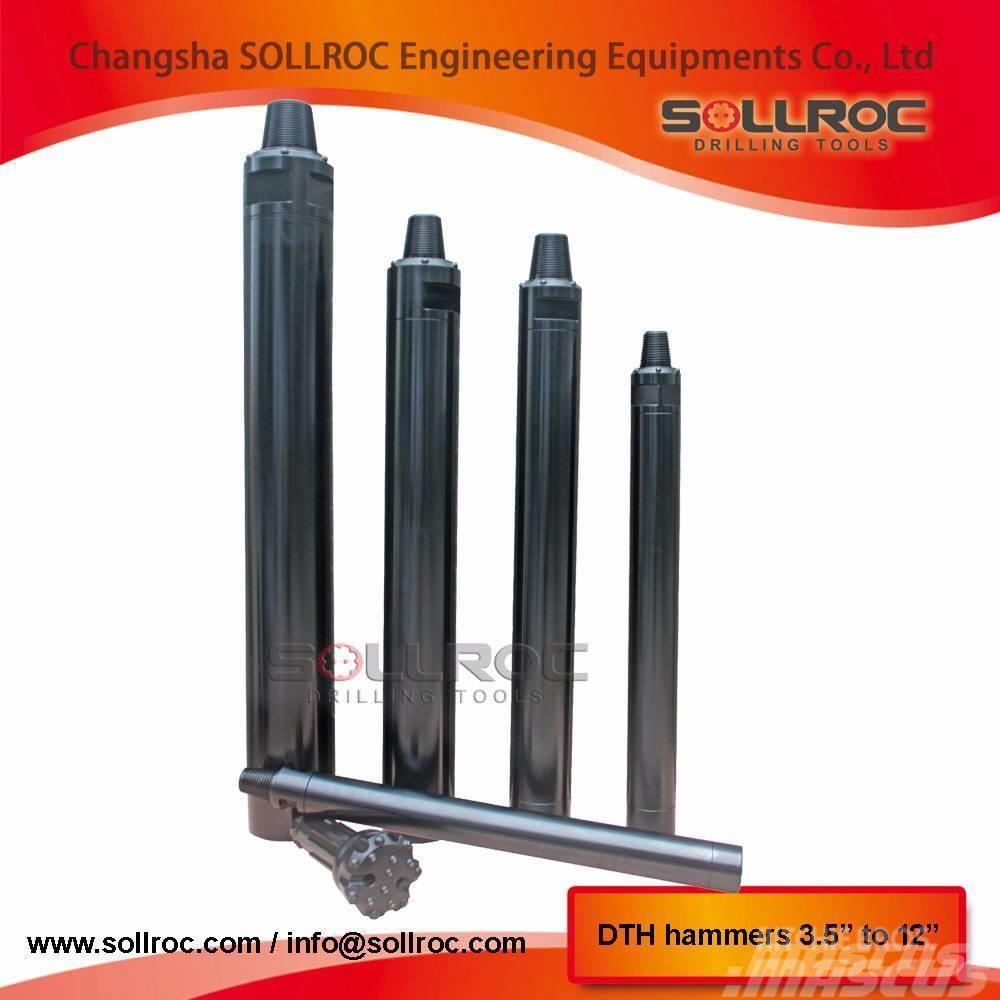 Sollroc 3 inch to 12 inch DTH hammers Accessoires en onderdelen voor boormachines