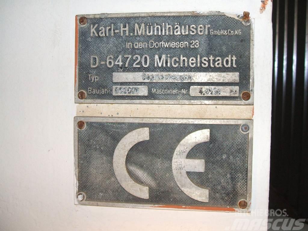 Muhlhauser Vagone Porta Conci Overig mijnbouwmaterieel