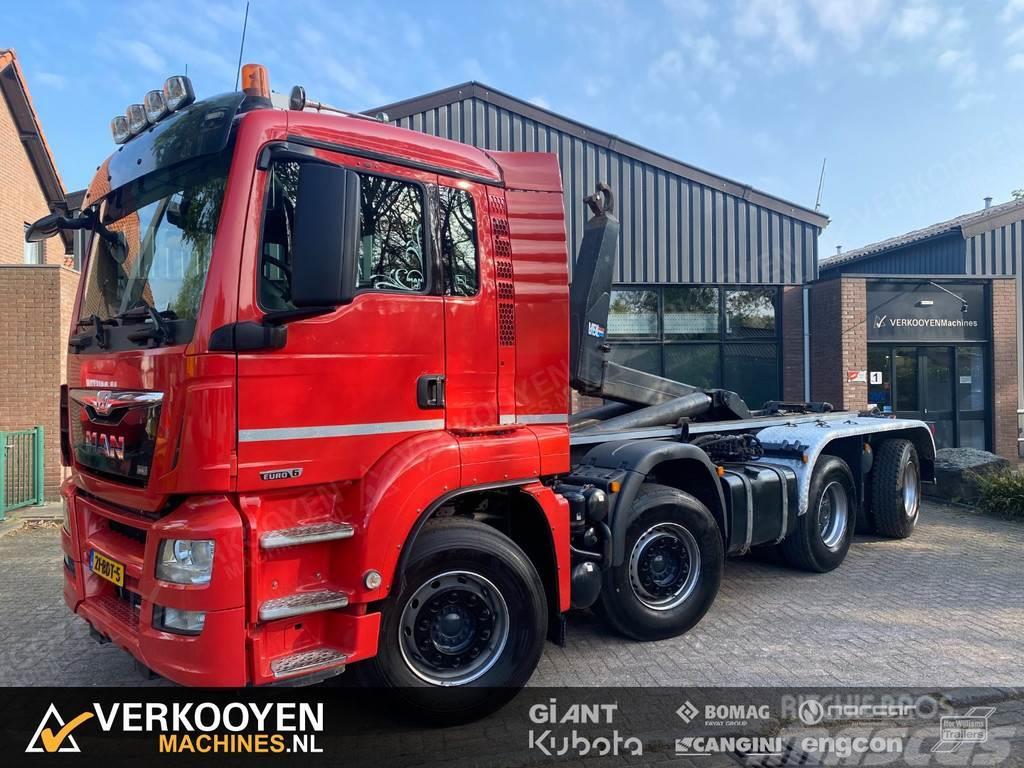 MAN TGS 43.440 8x4 Euro6 VDL-S 30T-6300 Haakarm Containerchassis