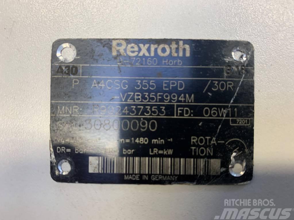 Rexroth A4CSG355 Hydraulics