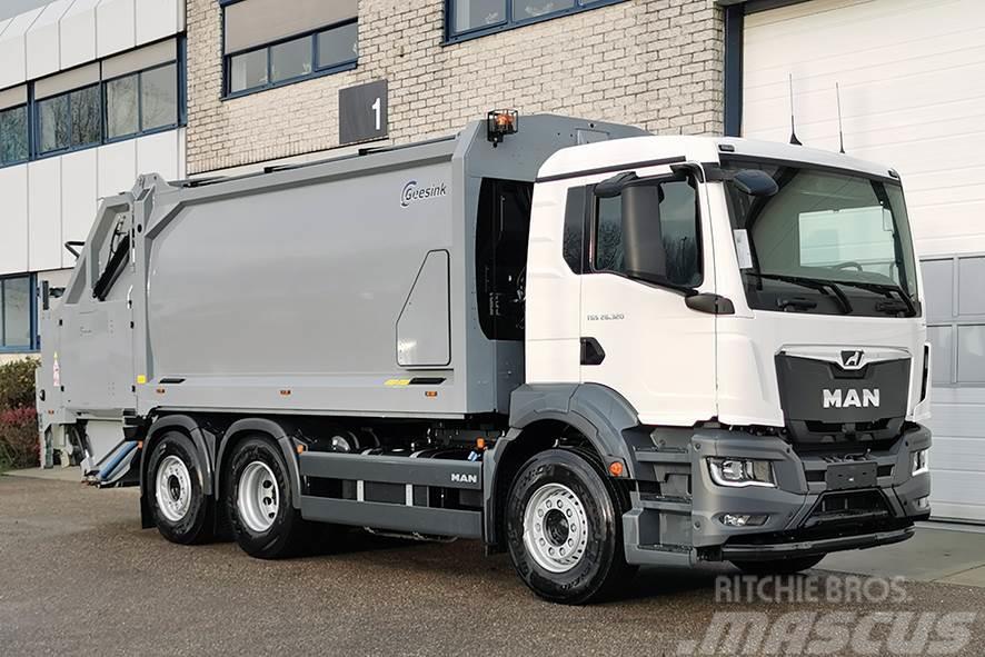 MAN TGS 26.320 BL CH Garbage Collector Truck Vuilniswagens