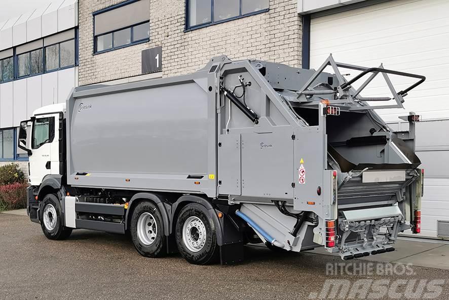 MAN TGS 26.320 BL CH Garbage Collector Truck Vuilniswagens