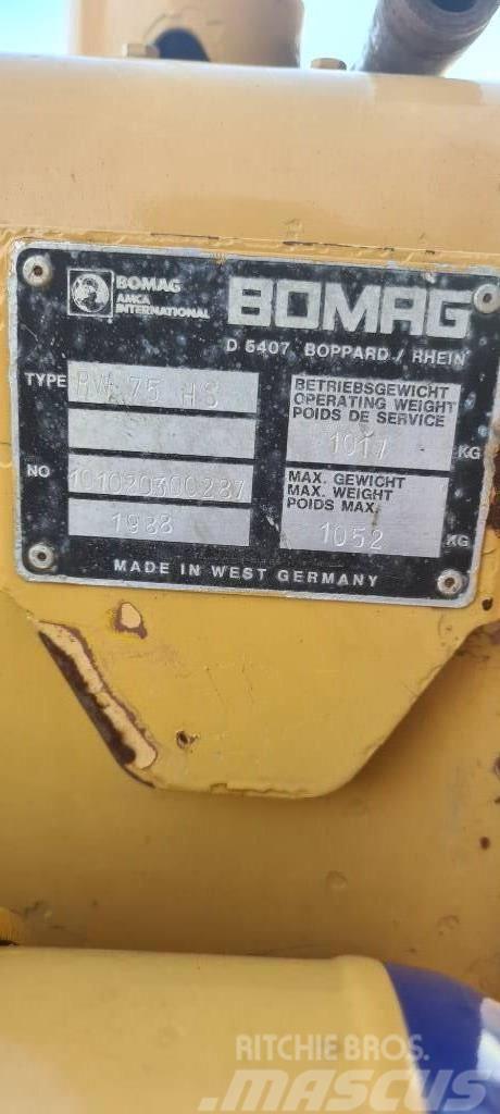 Bomag bw 75hs Duowalsen