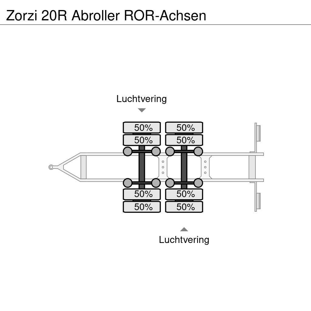 Zorzi 20R Abroller ROR-Achsen Zonder opbouw