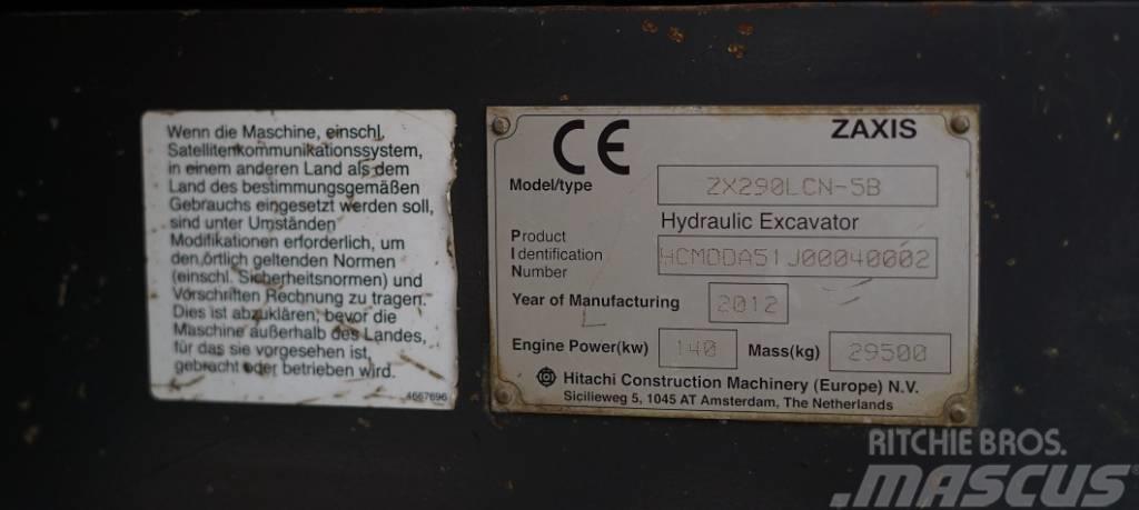 Hitachi ZX 290 LC N-5 Rupsgraafmachines